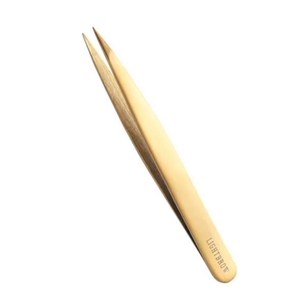 Pęseta punktowa do brwi #3 Gold Point Lightbrow