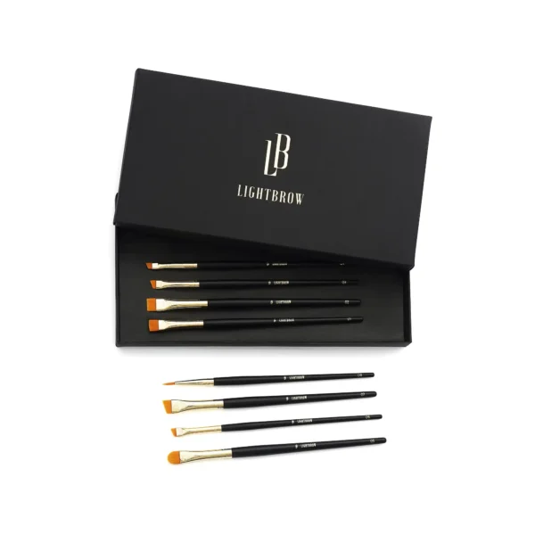Zestaw pędzli do makijażu brwi Lightbrow