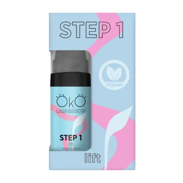 Środek do laminacji rzęs i brwi OKO STEP 1 LIFT, 10 ml