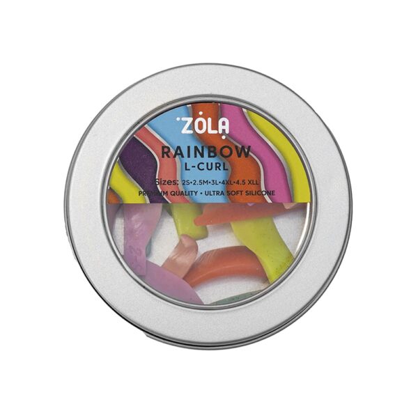 Wałeczki do laminacji rzęs Rainbow L-Curl Zola
