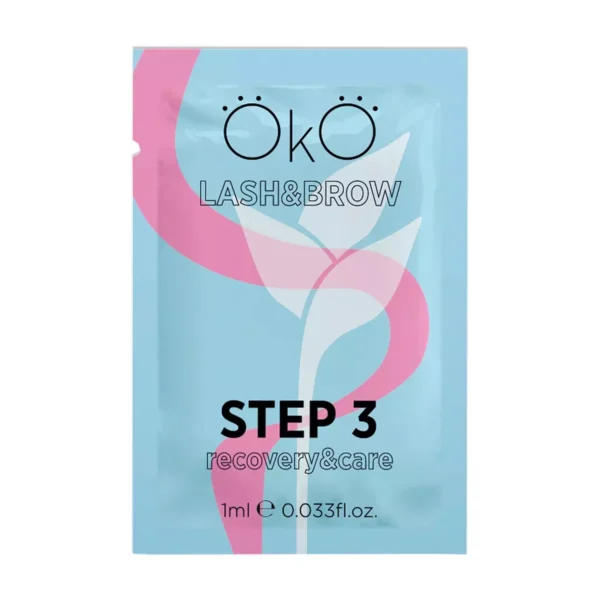 Środek do laminowania rzęs i brwi OKO STEP 3 CARE&RECOVERY (saszetka)