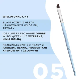 Pędzelek miękki ścięty OKO #5