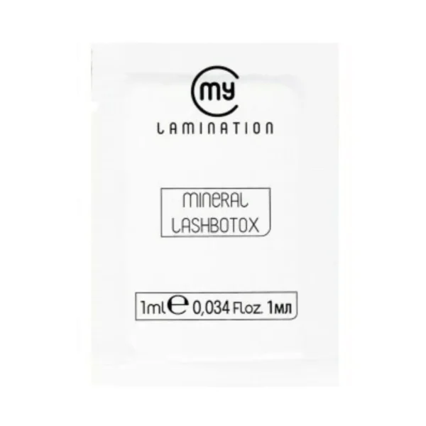Saszetka Mineral Lash Brow BTX do brwi i rzęs My Lamination