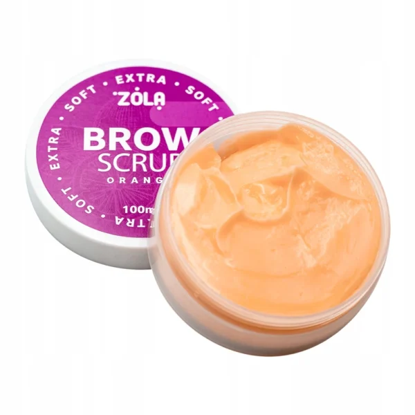 Brow scrub Peeling do brwi Extra Soft Orange Zola 100ml