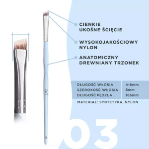Pędzelek skośny OKO #3