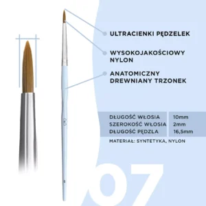 pedzel ultradelikatny OKO 7