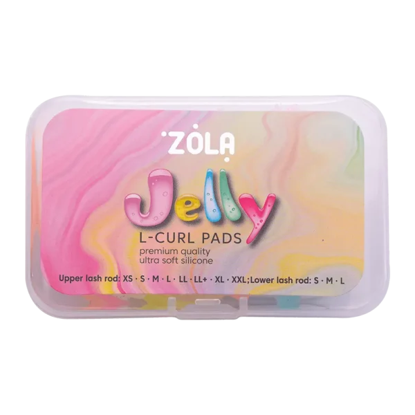 ZOLA Wałeczki do laminacji dla górnych i dolnych rzęs JELLY L-CURL
