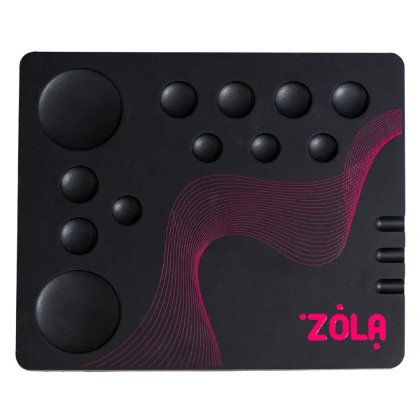 ZOLA Silikonowa mata do mieszania (Czarna)