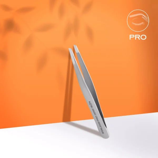 Pęseta do brwi EXPERT 10 TYPE 4 (wąska skośna) Staleks