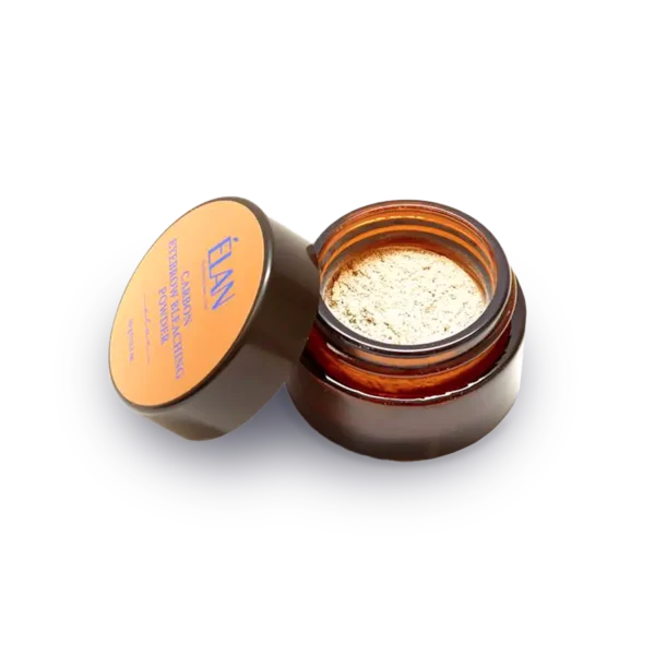 Węglowy puder wybielający do brwi Elan