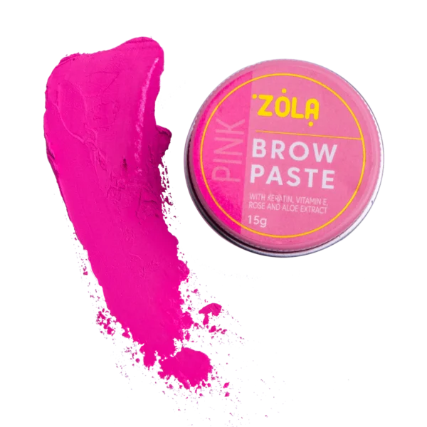ZOLA Brow Pasta 15g – Różowa