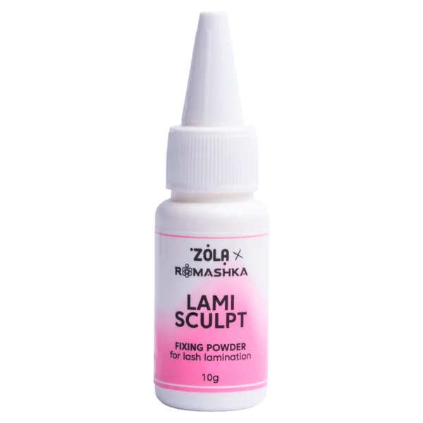ZOLA x Romashka Utrwalający proszek do laminacji rzęs LamiSculpt 10 g
