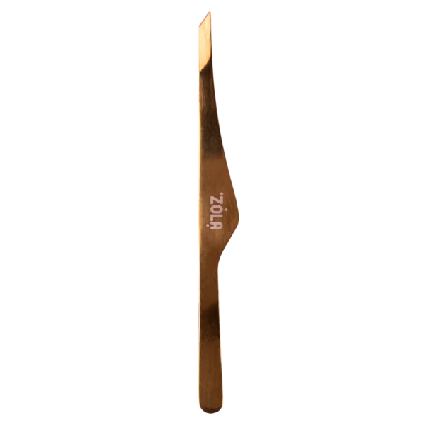 ZOLA Pęseta Premium GOLD skośna